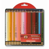 KOH-I-NOOR, Watercolour Pencil - MONDELUZ | Set of 24.