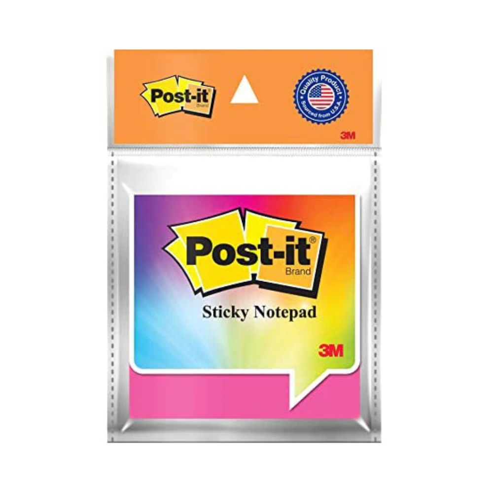 Notepad Postit Image 3M, Sticky Notepad - POST IT | COLOUR | 100 Sheets. – OXFORD stationers