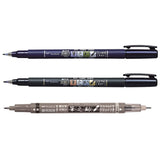 TOMBOW, Calligraphy Brush Pen - FUDENOSUKE | Set of 3.