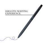 PAPERKRAFT, Ballpoint Pen - Chopin Lissome | Matte Black | Black Trim.
