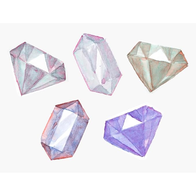 KURETAKE, Watercolour - Gansai Tambi | Granulating Colors | 5 Color + 1 Pan Set.