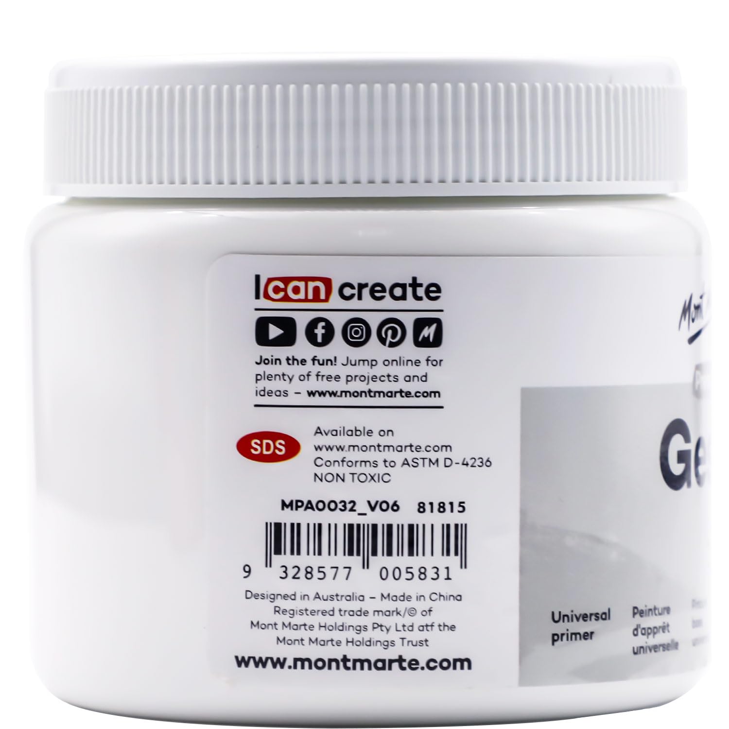 MONT MARTE, Gesso - Premium | 500ml.