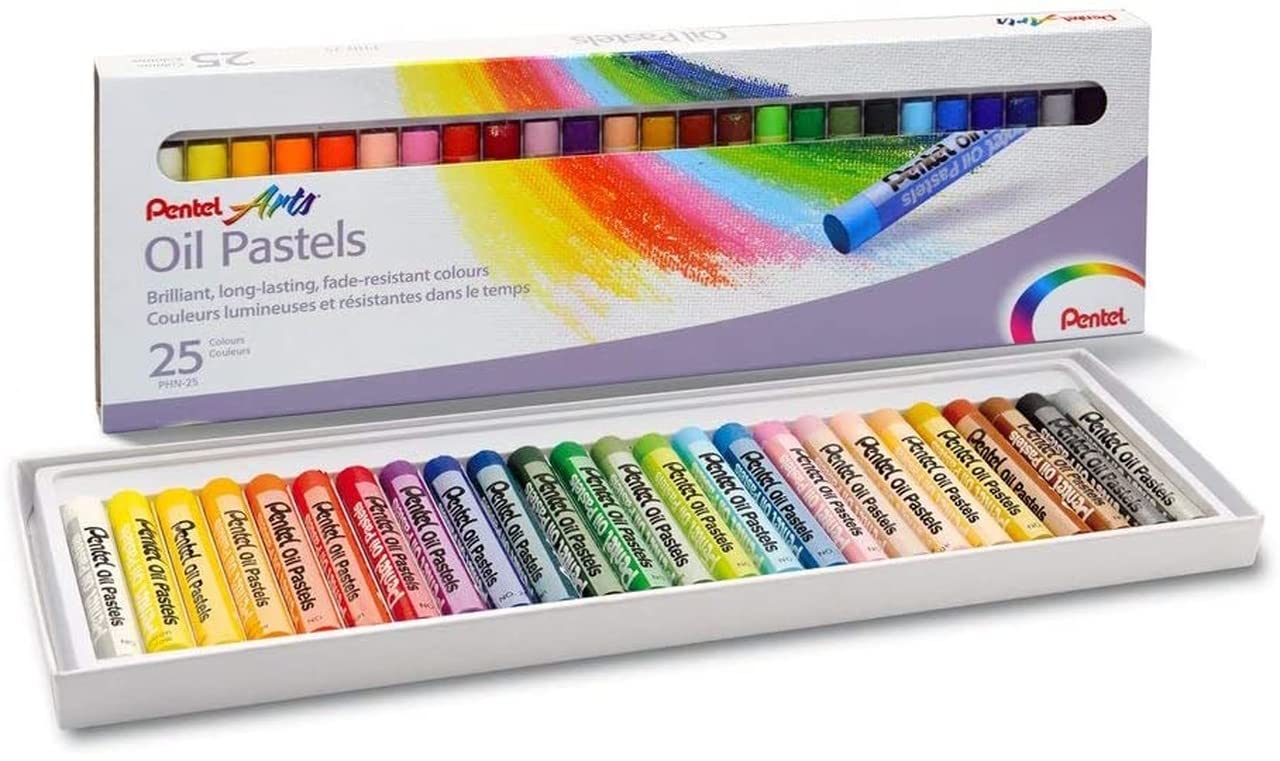 PENTEL, Oil Pastel - Arts | 25 pc.