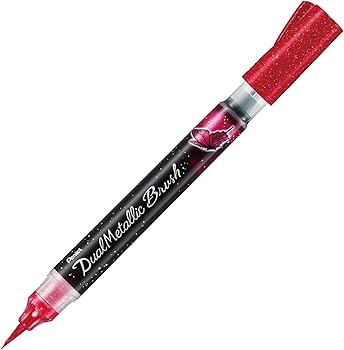 PENTEL, Duel Metalic brush - Arts.