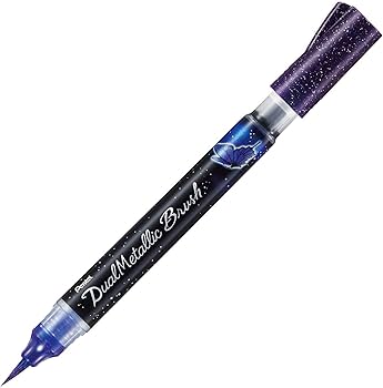 PENTEL, Duel Metalic brush - Arts.