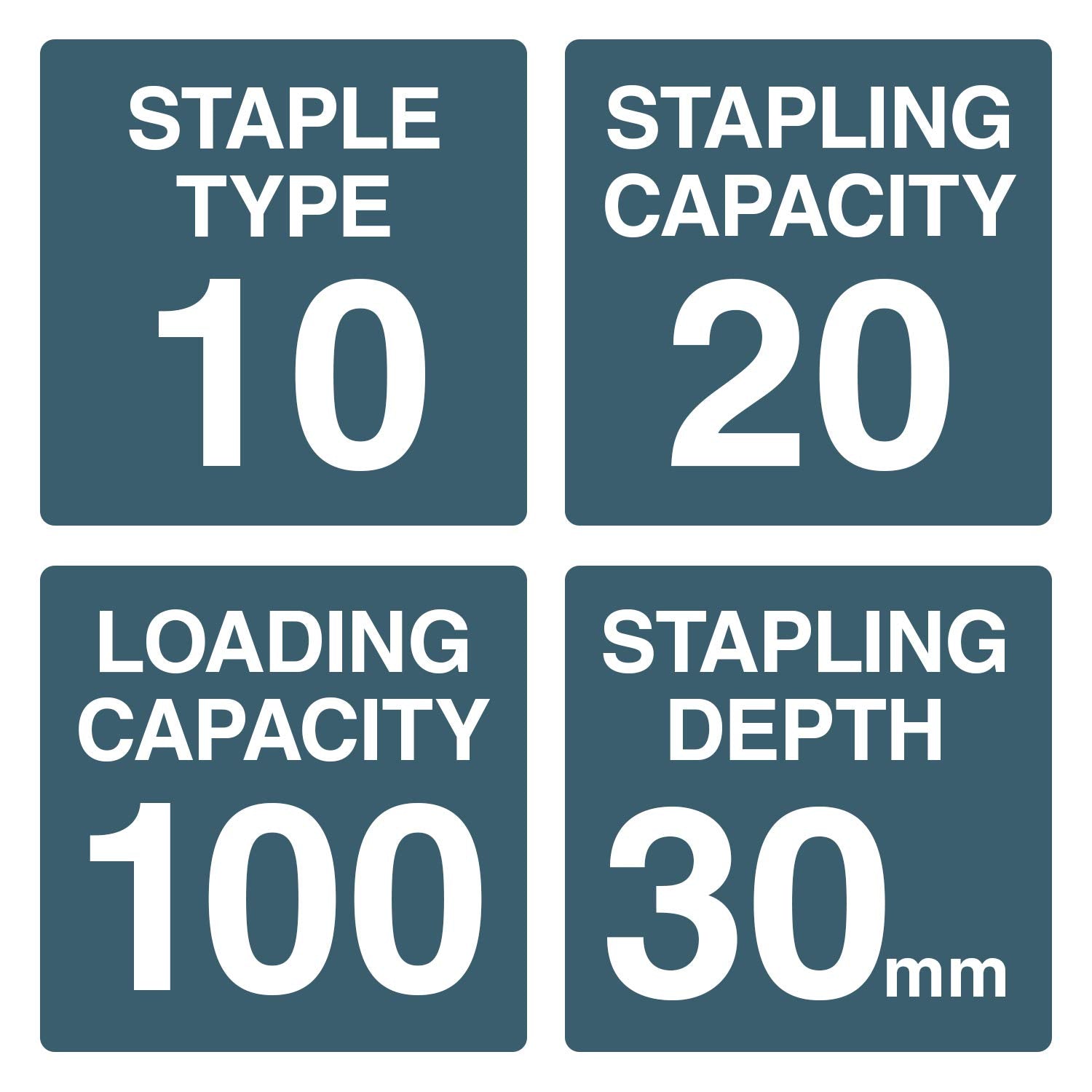 PLUS, Stapler - Effortless | ST010VN | BLUE.