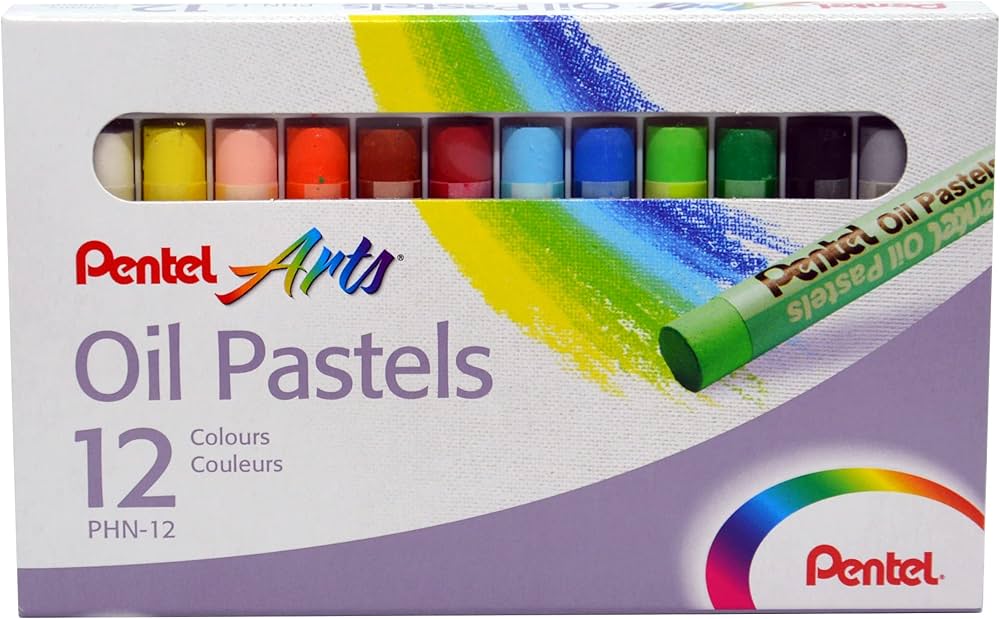 PENTEL, Oil Pastel - Arts | 12 pc.