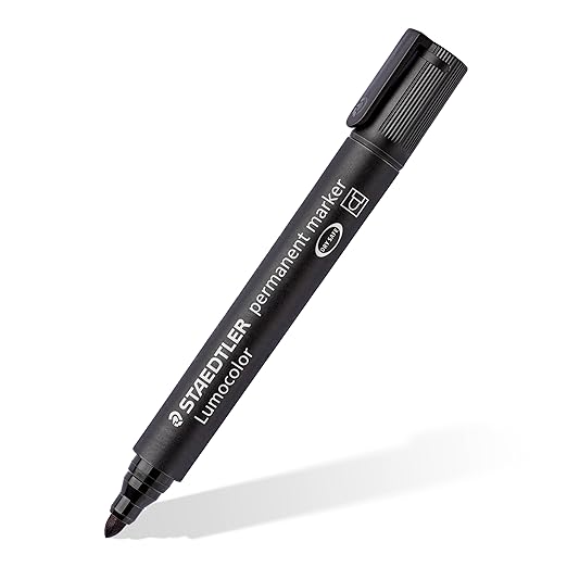 STAEDTLER, Permanent Marker - LUMOCOLOR | Black | 2 mm.