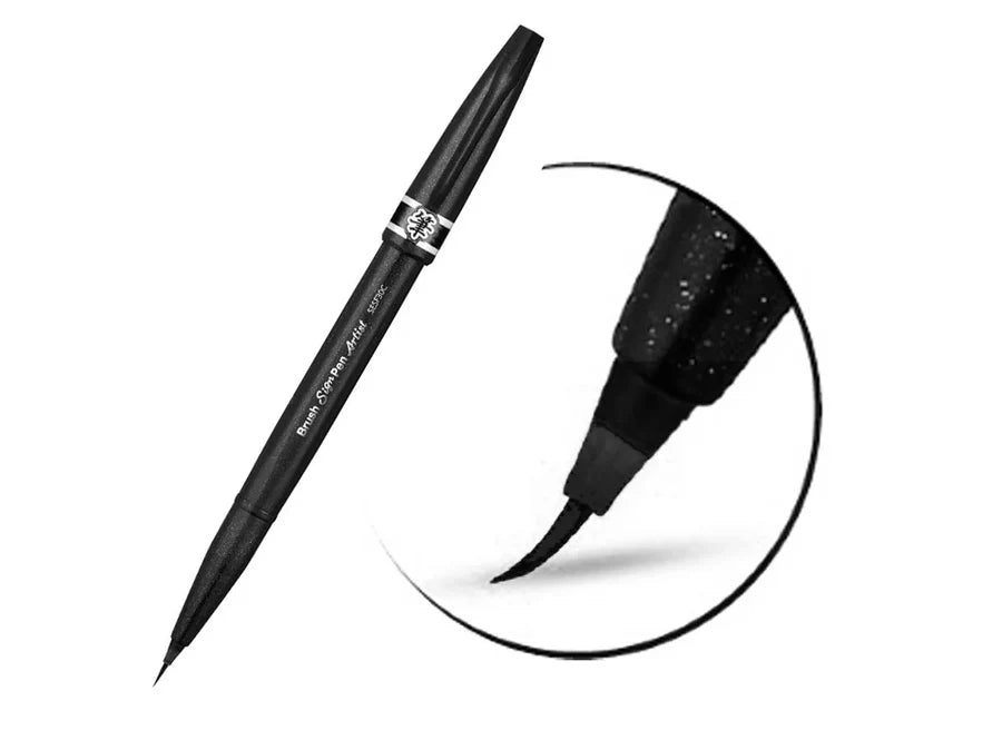 PENTEL, Brush Sign Pen - Artist | Set of 12.