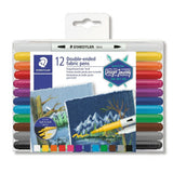 STAEDTLER, Fabric Pen - Double Ended.