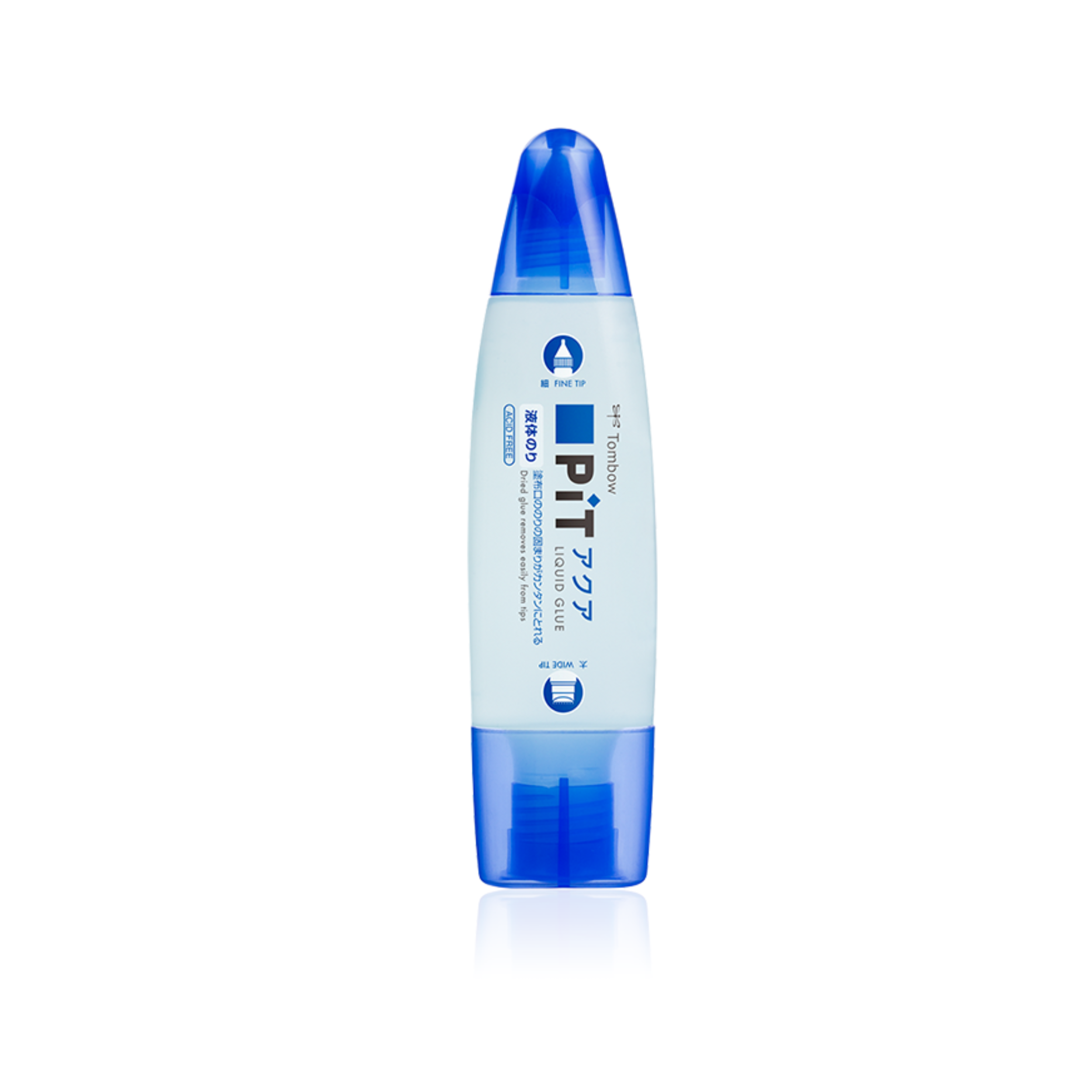 TOMBOW, Liquid Glue - PIT | Aqua | Twin Tip.