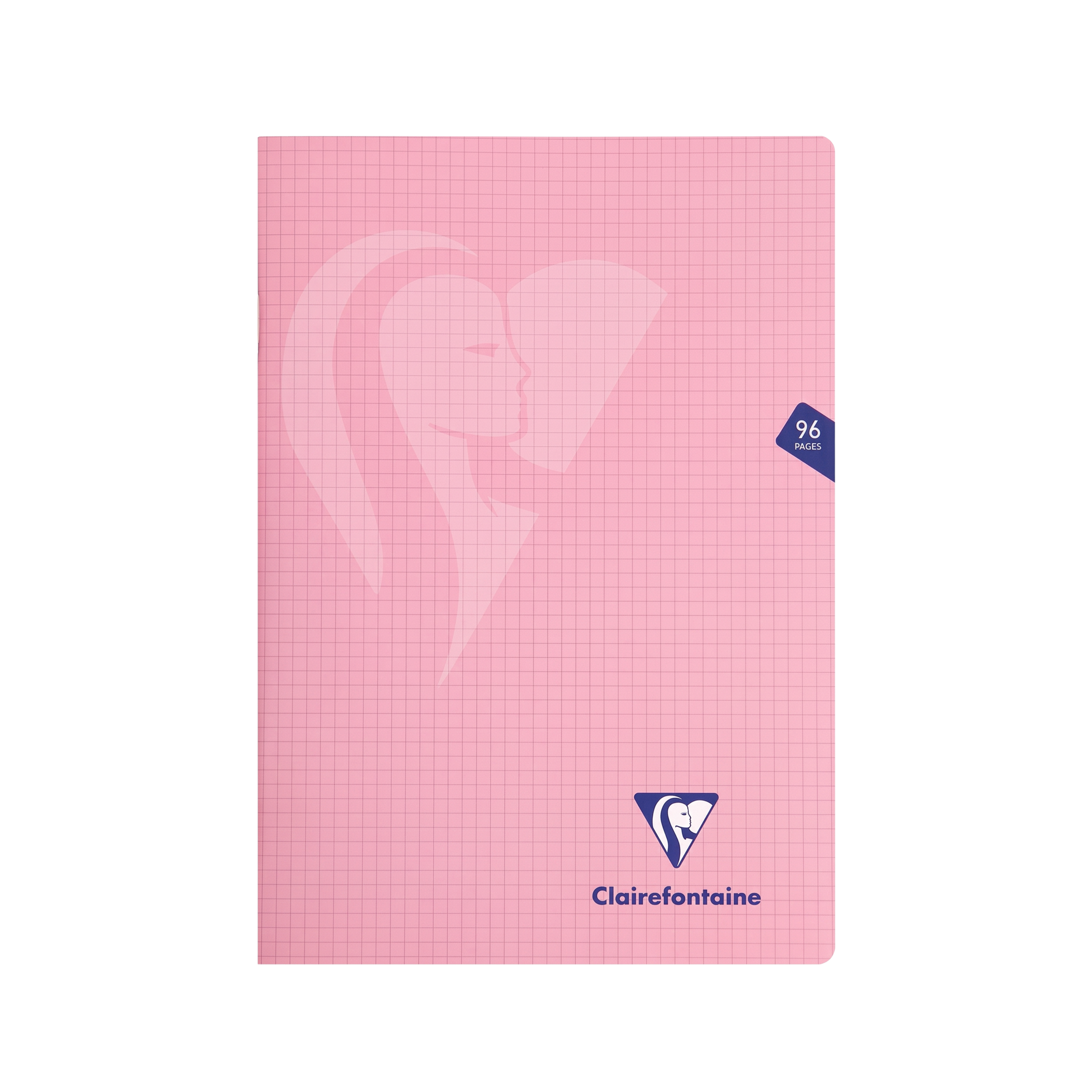 CLAIREFONTAIN, Stapled Notebook - MIMESYS | Checked | A4 | 90 gsm | 96 Pg.