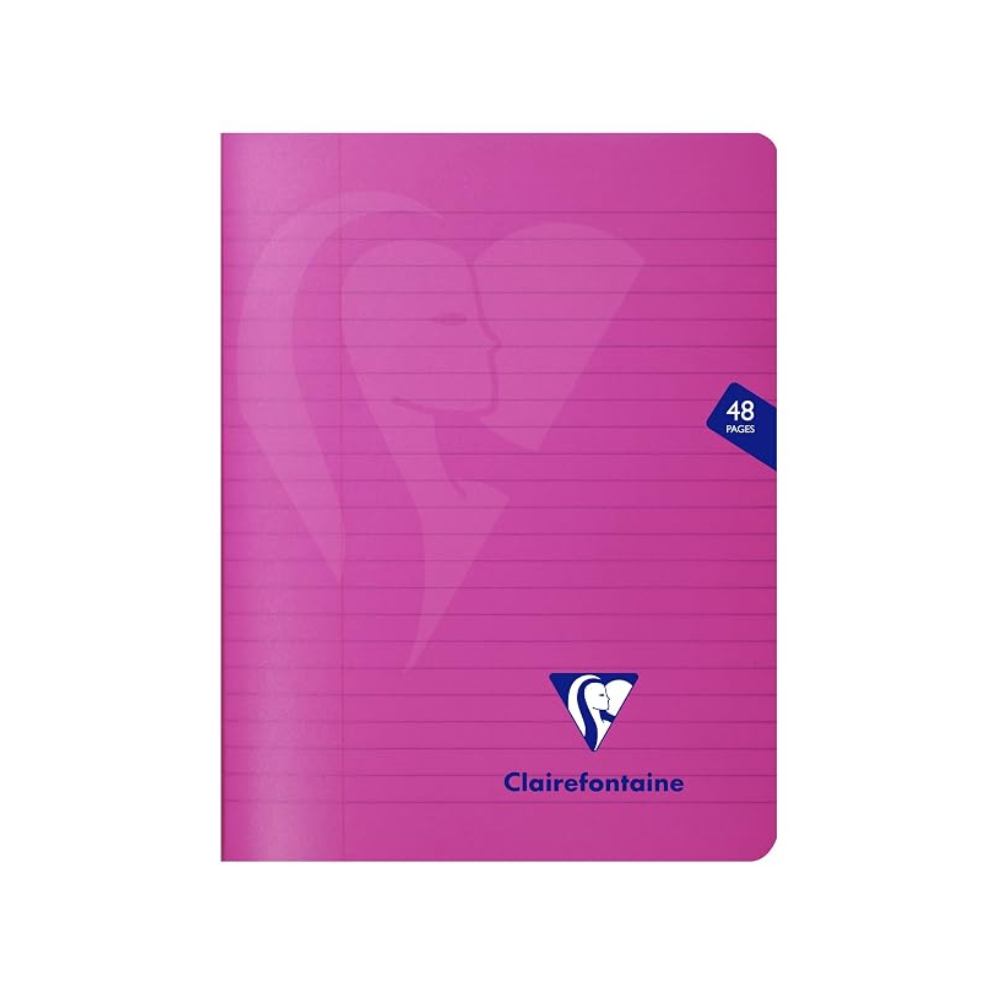CLAIREFONTAINE, Stapled Notebook - MIMESYS | Lined | A5 | 90 gsm | 48 Pg.