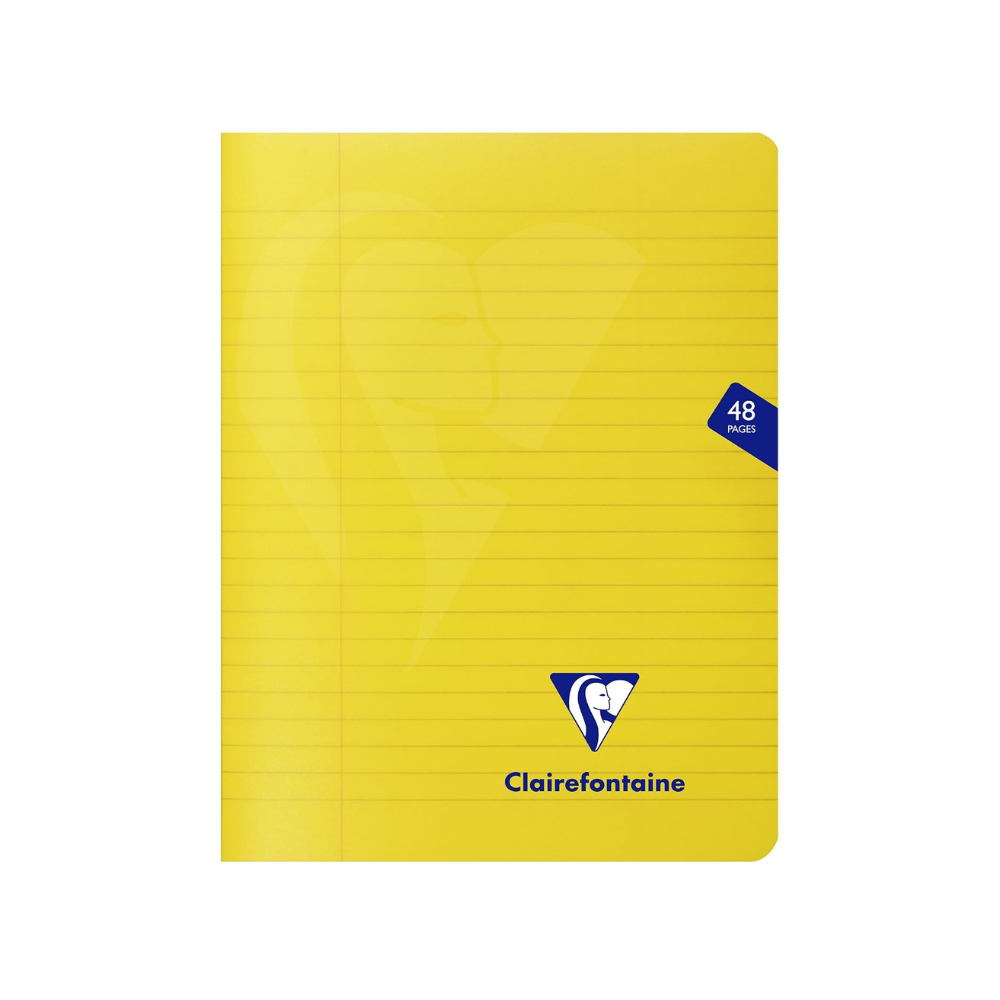 CLAIREFONTAINE, Stapled Notebook - MIMESYS | Lined | A5 | 90 gsm | 48 Pg.