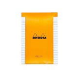 RHODIA, Memo Pad - N° 11 | A7 | Orange Cover | Ruled | 240 Sheets.