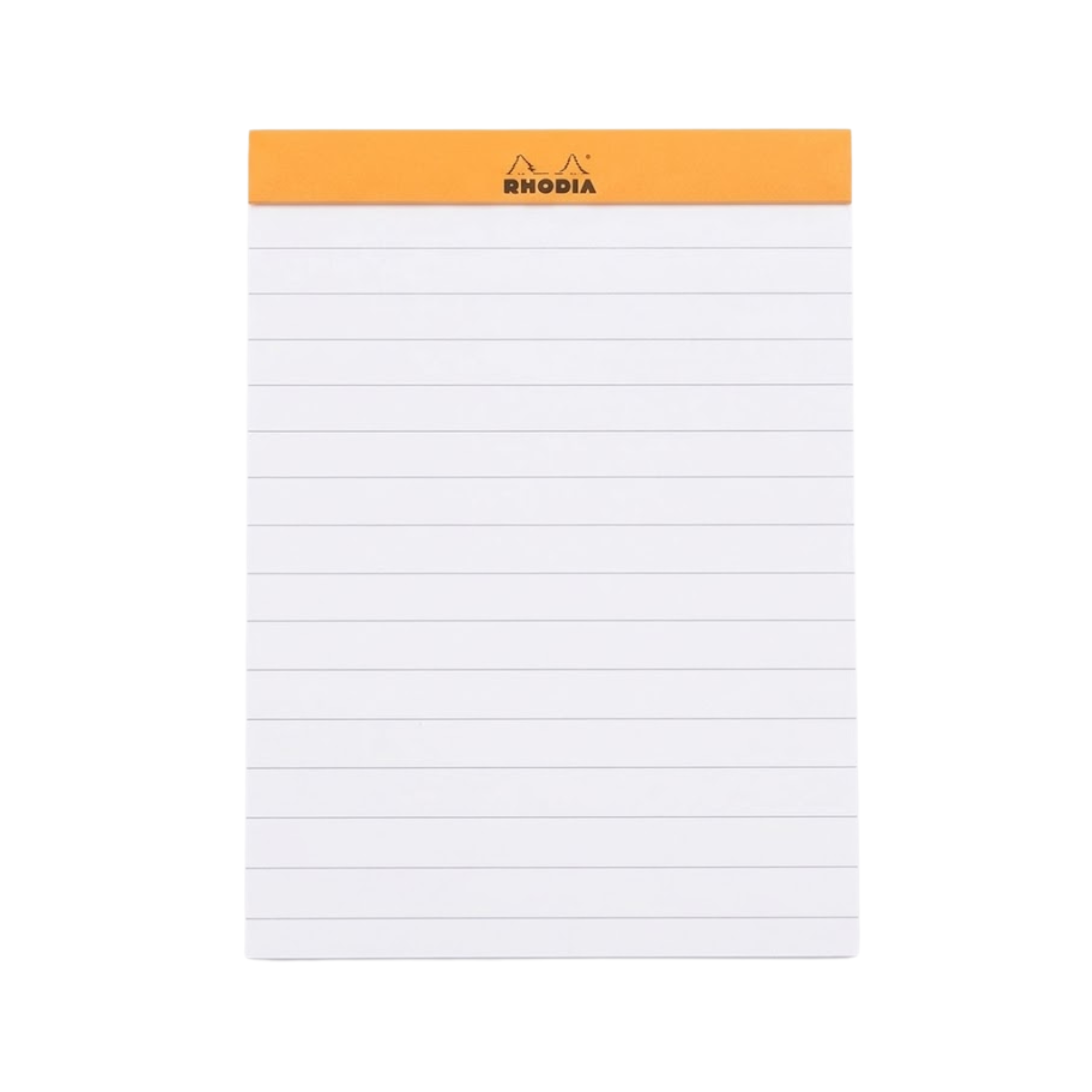 RHODIA, Memo Pad - N° 11 | A7 | Orange Cover | Ruled | 240 Sheets.