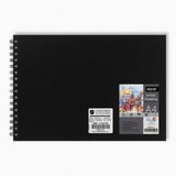 BRUSTRO, Sketch Book - Artist Drawing | Wiro Bound | Landscape | A4 | 116 pg | 160gsm.