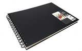 BRUSTRO, Sketch Book - Artist Drawing | Wiro Bound | Landscape | A4 | 116 pg | 160gsm.