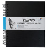 BRUSTRO, Sketch Book -  Artist | Wiro Bound | A4 | 120 pg | 160gsm.