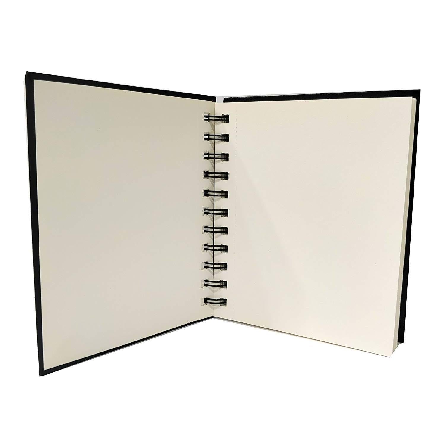 BRUSTRO, Sketch Book -  Artist | Wiro Bound | A4 | 120 pg | 160gsm.