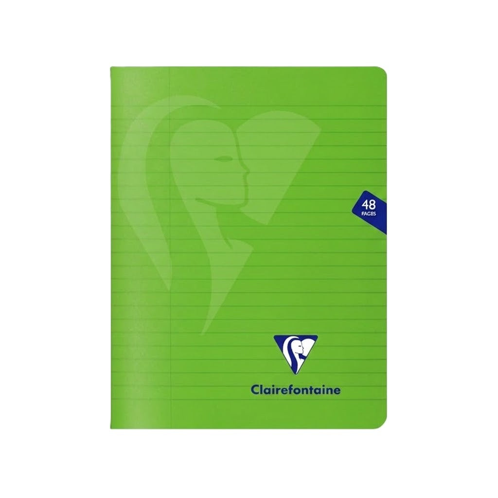 CLAIREFONTAINE, Stapled Notebook - MIMESYS | Lined | A5 | 90 gsm | 48 Pg.