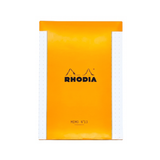 RHODIA, Memo Pad - N° 13 | Orange Cover | Dotted | 240 Sheets.