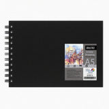 BRUSTRO, Sketch Book - Artist Drawing | Wiro Bound | Landscape | A5 | 116 Pg | 160gsm.
