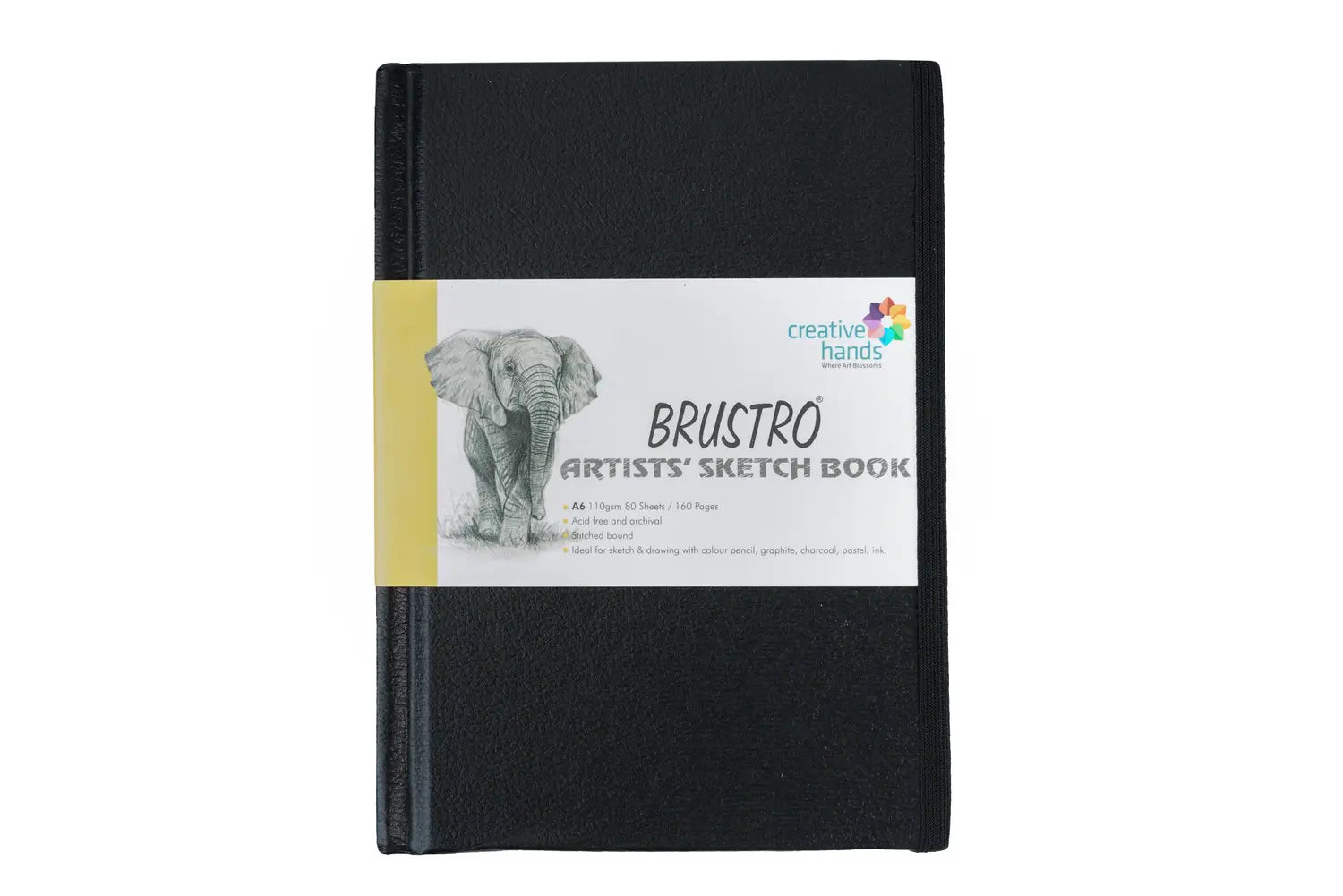 BRUSTRO, Sketch Book - Artist | Stitch Bound | A5 | 160 Pg | 110gsm.