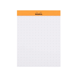 RHODIA, Memo Pad - N° 13 | Orange Cover | Dotted | 240 Sheets.