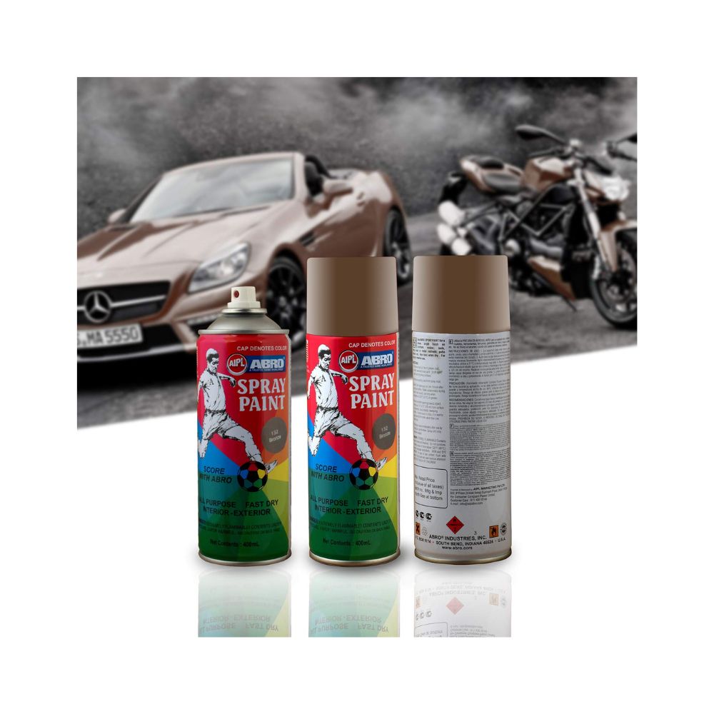 ABRO, Spray Paint - 132 Bronze | 400 ml.