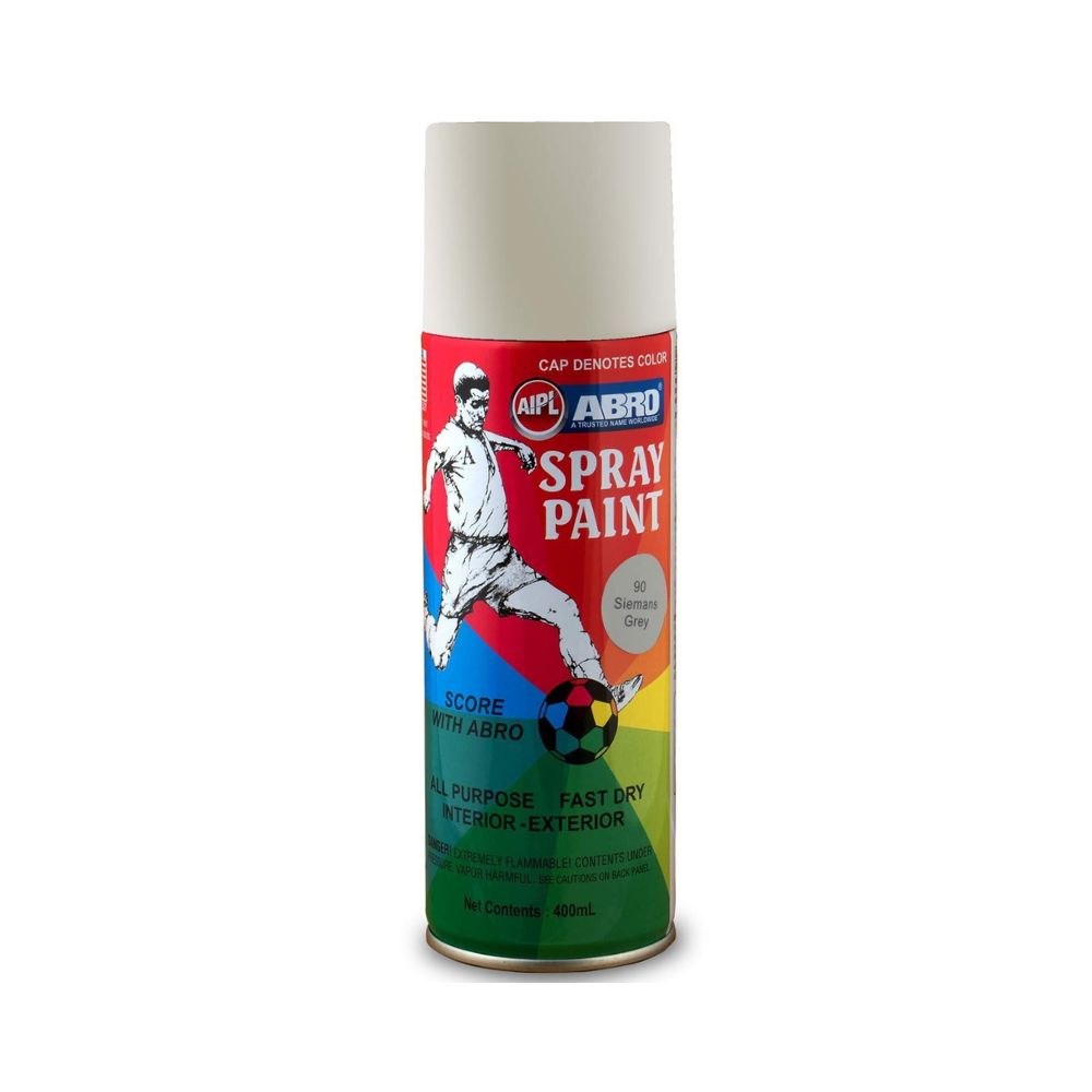 ABRO, Spray Paint - 90 SIEMENS GREY | 400 ml. – OXFORD stationers