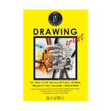 ART ESSENTIALS, Drawing Sheets - A4 | 10 Sheets | Natural White | 180 gsm.