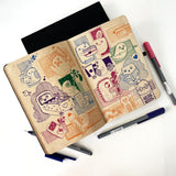 ART ESSENTIALS, 180° Art Journal - A5 | 132 Pages | Toned Tan | 120 gsm.