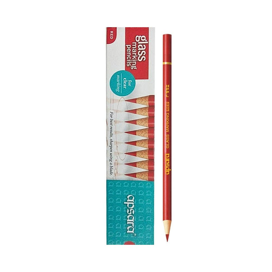APSARA, Glass Marking Pencil Set of 10. OXFORD stationers