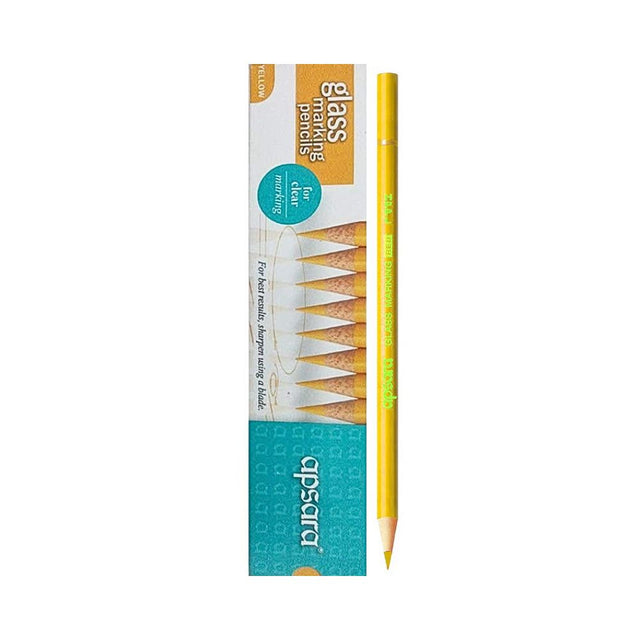 APSARA, Glass Marking Pencil Set of 10. OXFORD stationers