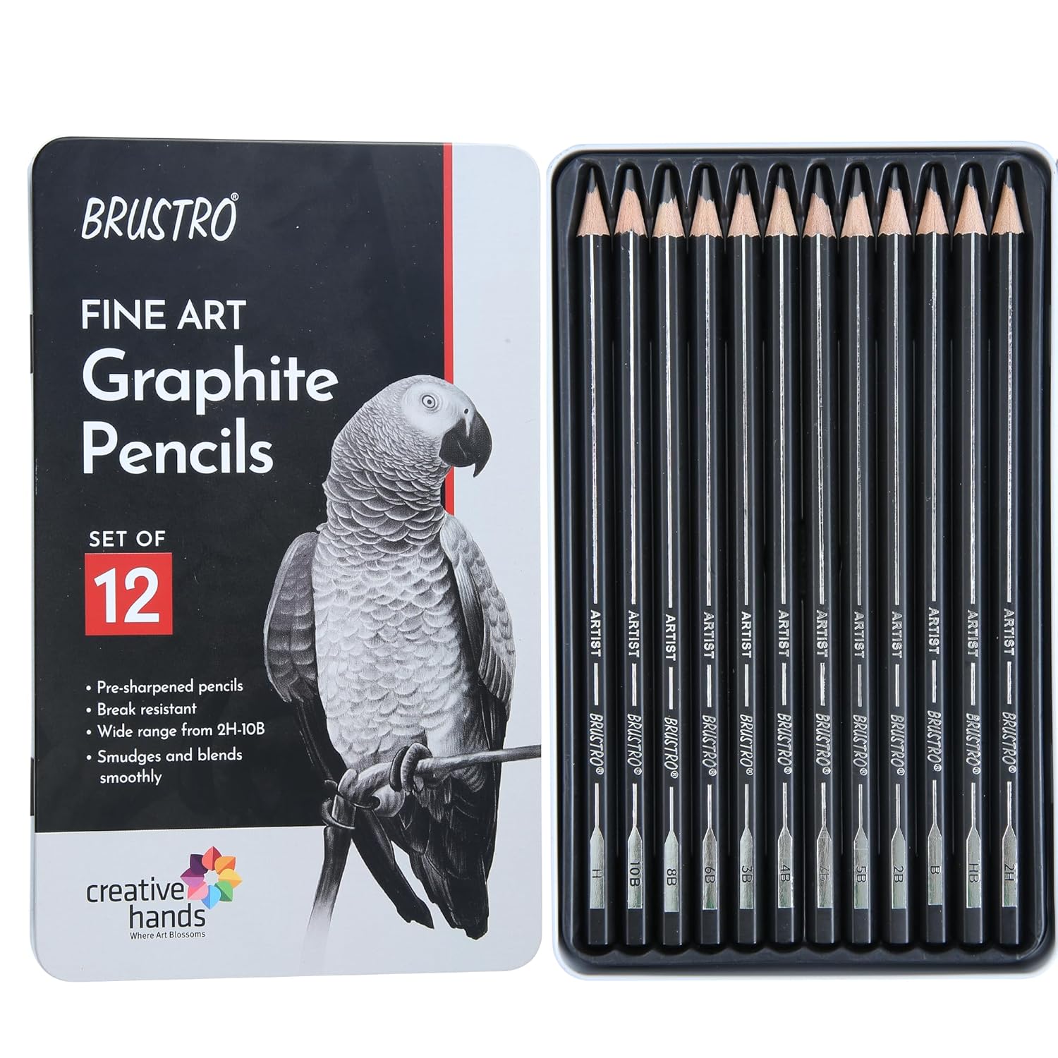 BRUSTRO, Graphite Pencil - Fine Art.