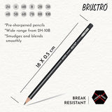 BRUSTRO, Graphite Pencil - Fine Art.