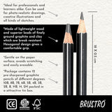 BRUSTRO, Graphite Pencil - Fine Art.