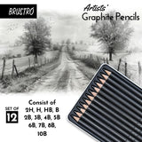 BRUSTRO, Graphite Pencil - Fine Art.