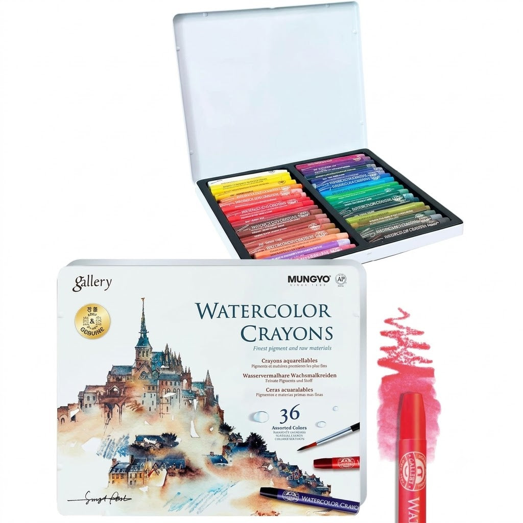 MUNGYO, Watercolour Crayon - Gallery.
