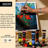BRUSTRO, Artists Acrylic Colour | 40 ml.