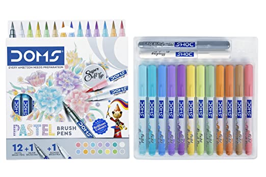 DOMS, Brush Pen | PASTEL | Set of 14.