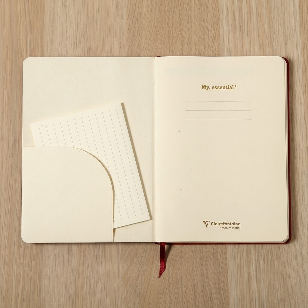 CLAIREFONTAINE, Notebook - My essential | Ruled | B5 | 192 Pg | 90 gsm.