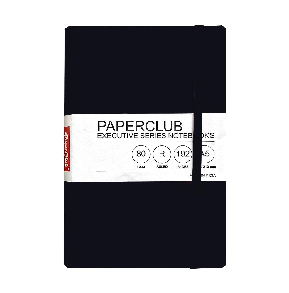 PAPERCLUB,  NoteBook - Execlutive Series | Ruled | A5 | 192 Pages | 80 gsm.