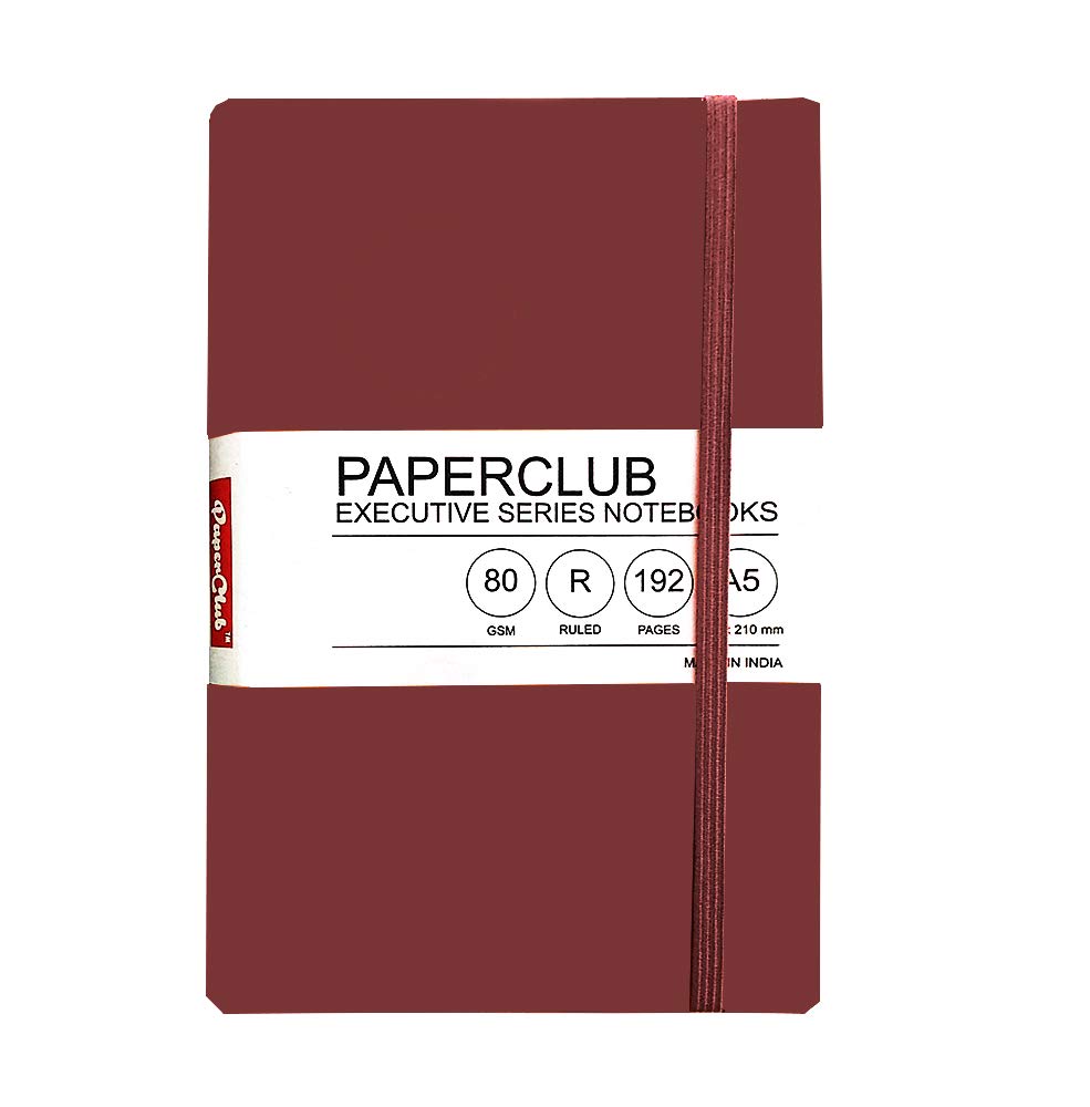 PAPERCLUB,  NoteBook - Execlutive Series | Ruled | A5 | 192 Pages | 80 gsm.
