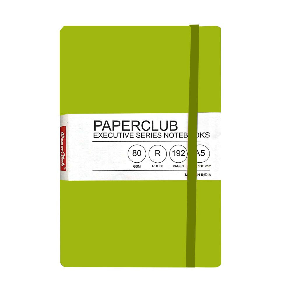 PAPERCLUB,  NoteBook - Execlutive Series | Ruled | A5 | 192 Pages | 80 gsm.
