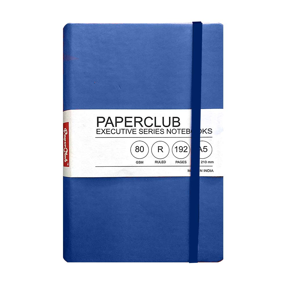 PAPERCLUB,  NoteBook - Execlutive Series | Ruled | A5 | 192 Pages | 80 gsm.