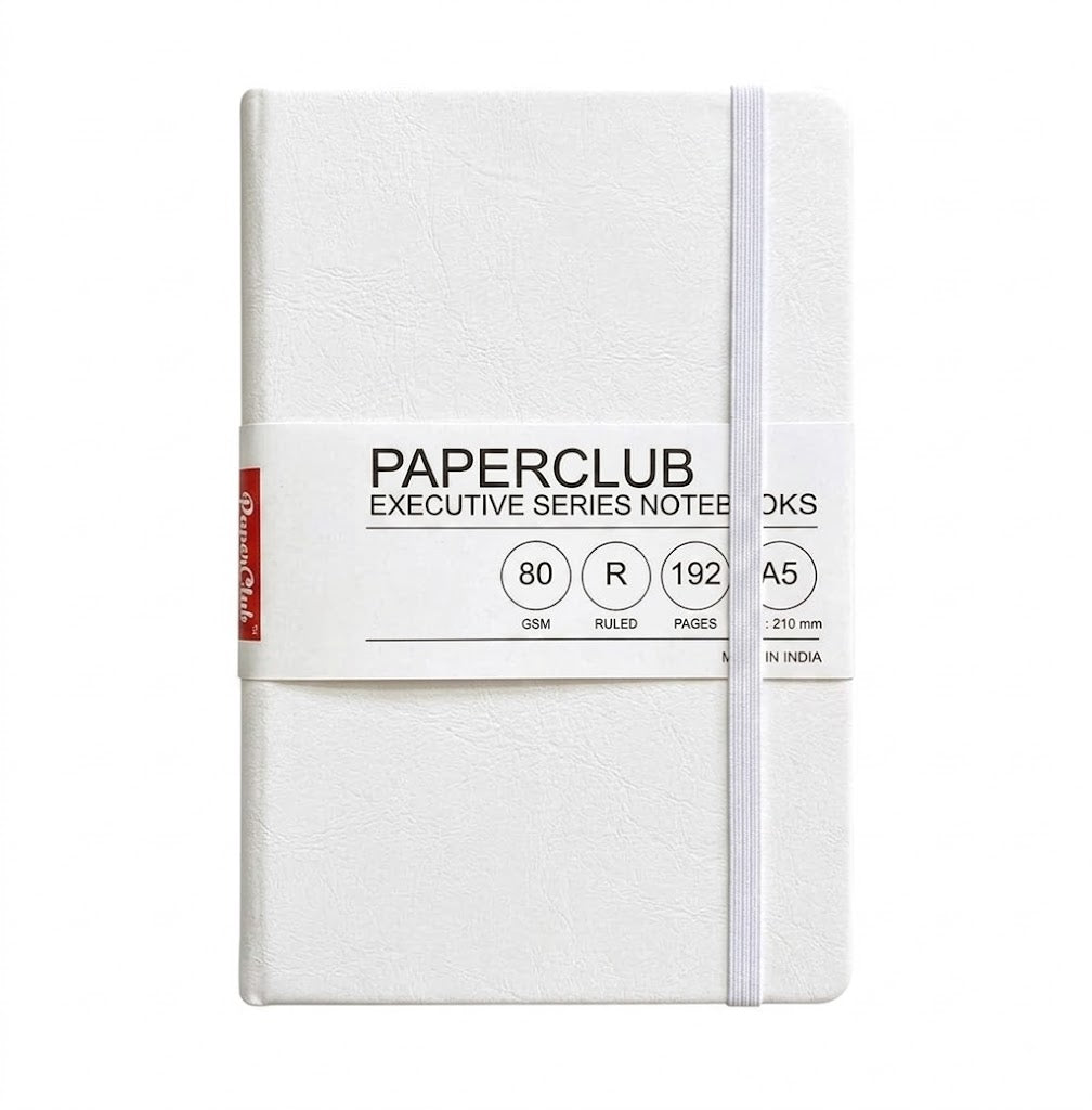 PAPERCLUB,  NoteBook - Execlutive Series | Ruled | A5 | 192 Pages | 80 gsm.