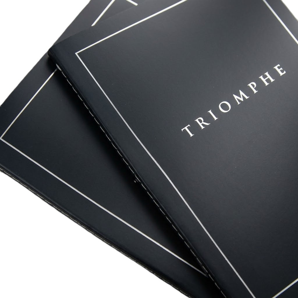 CLAIREFONTAINE, Notebook - TRIOMPHE | Lined | 96 Pg | 90gsm.