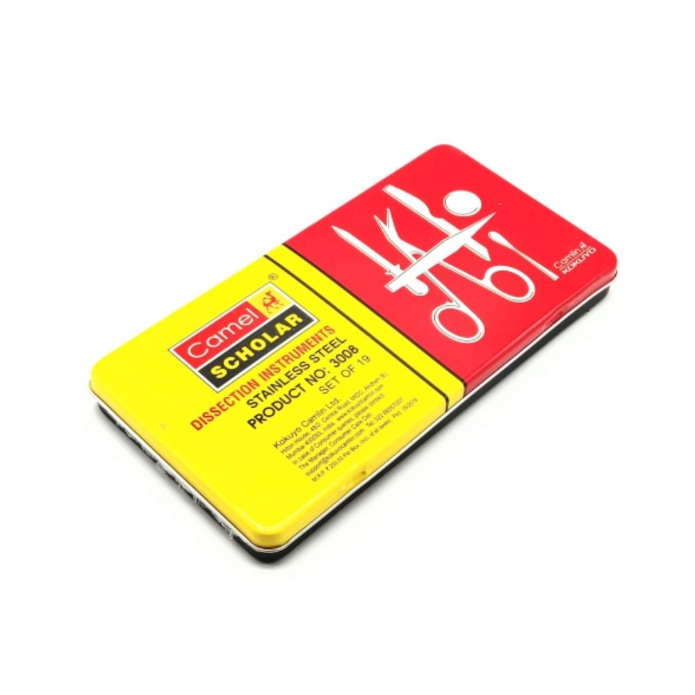 CAMLIN, Dissection Instruments Box - SCHOLAR | Set of 19.